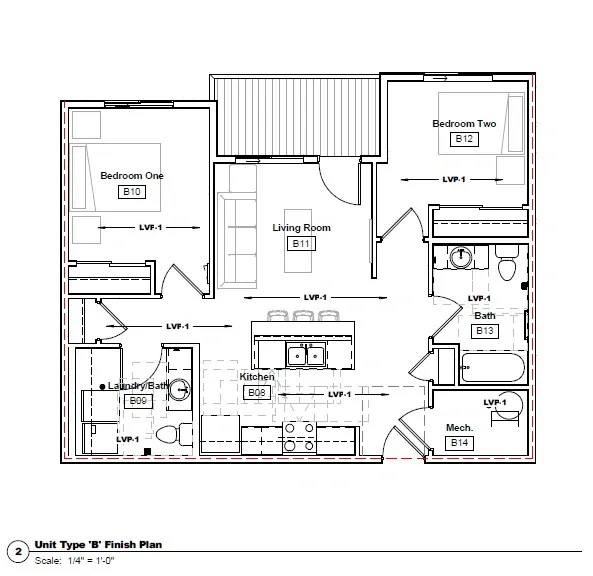 Floor plan labeled 