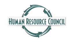 Human Resource Council logo with circular arrow design