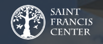Saint Francis Center logo with tree and birds silhouette